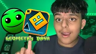 ASMR Playing Geometry Dash !