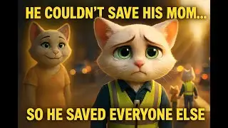 Mama Cat Lost… But He Saved Others | Emotional Animated Story
