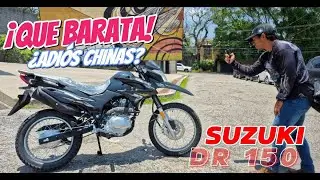 SUZUKI DR 150 REVIEW  | PRIMERAS IMPRESIONES | inyección electrónica | ¿pone la vara alta?