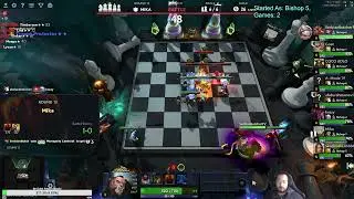 6 Elves 4 Monks! Dota Auto Chess! Season 34!