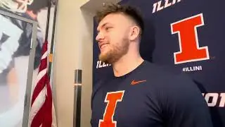 Cole Rusk, Illini tight end transfer