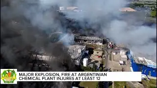 Huge Explosion Rocks Ezeiza Chemical Plant &ndash; 12 People Injured | Argentina