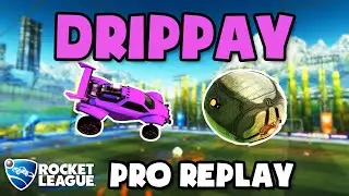 Drippay Pro Ranked 2v2 #55 - Rocket League Replays