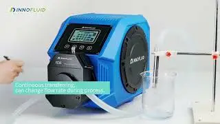 Innofluid HP series peristaltic pump basic setting
