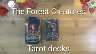 The Forest Creatures Tarot. Indie decks. My Card Collection. Show and Tell. Review.