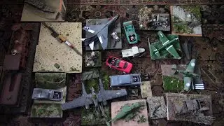 our model dioramas and models