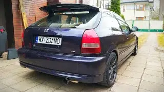 0-220km/h - Honda Civic EJ9 1997r. - K20A2 engine / NPQ3 5.06 gearbox