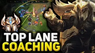 Challenger Coaching Gold 4 Top - [Playing from behind, Bad Matchup..] - Yorick Top Guide s10