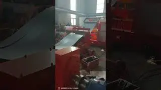 Metal sheet coil slitting line