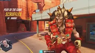 POTG! JUNKRAT ONE TRICK - CHRO! PROLIKECHRO JUNKRAT GAMEPLAY OVERWATCH SEASON 33 TOP 500