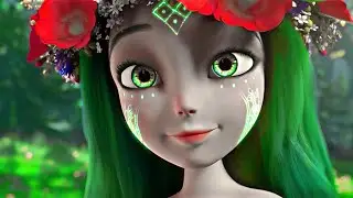 MAVKA teaser trailer but only with green color HDR #mavkatheforestsong #mavka