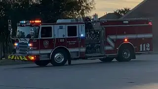 Buffing Carrollton TX 11-22-25 (Medic 112, Engine 112)(Q2B, Tones)