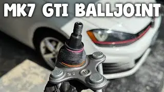 MK7 Golf GTI Balljoint Diagnosis & Replacement DIY How To 2015-2021
