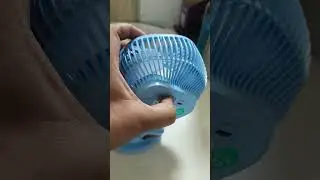Lifelong Rechargeable USB Clip Fan #shorts  #rechargeabletablefan #summerspecial