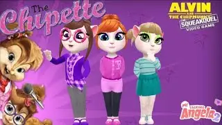 My Talking Angela 2 | The Chipette Cosplay | New Update