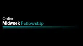 First Portadown Midweek Bible Study - Wednesday 18th November 2020 - Rev Robin Brown 1st John 4:7-12