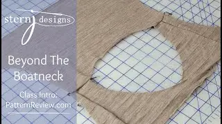 Classes on Patternreview.com:  Beyond the Boatneck... New Necklines for the Tee