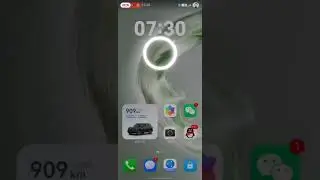 Huawei's animation effects are quite avant - garde. - HiCar connectivity of Mate 70 on HarmonyOS 5