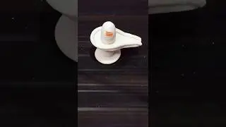 DIY Clay Shivling | How to Make Shivling With Super Clay #diy #clayart #youtubshorts #shiva #shorts