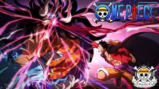 Yonko Kaido Dodges Luffy's Ryou Red Hawk!! - ONE PIECE