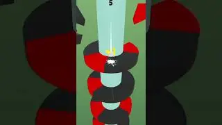 spiral stack jump and fall bal games #short