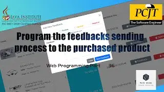 Program the feedbacks sending process to the purchased product