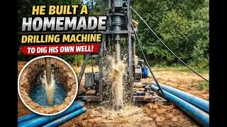 &ldquo;Incredible: Man Creates a Homemade Machine to Drill a Well&rdquo;