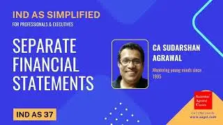 Ind As Simplified l Ind As 37 l Separate Financial Statements