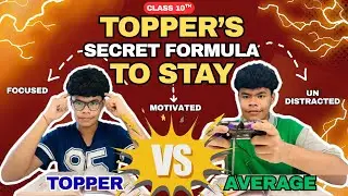 AIR1 Aarav Malhotra's | Secret Formula to Stay FOCUSED, MOTIVATED & beat DISTRACTIONS |Class 10th 🔥