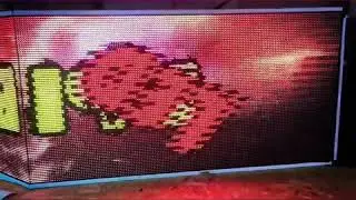 Led вывеска экран. Полноцветная видео реклама. Заказать вывеску! Наружная реклама