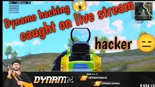DYNAMO using hack live caught 😂😂🤣🤣 #dynamogaming #funny #bgmihack