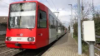 Mitfahrt KVB B80D Linie 18 Boltensternstr. - Slabystr.