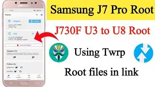 How to root Samsung j7 pro, j730f u3 to u8 | Samsung j7 pro root | j730f u8 root