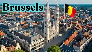 Brussels from Above: Stunning Aerial Views of Belgium Capital 2025