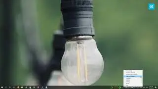How to horizontally split the screen on Windows 10