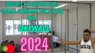 Quanto ganha um montador de drywall em Portugal? #2024 #portugal