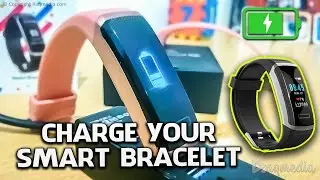 How to charge M4 smart bracelet