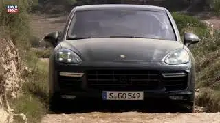 Onlinemotor Porsche Cayenne Offroad Wasserdurchfahrt