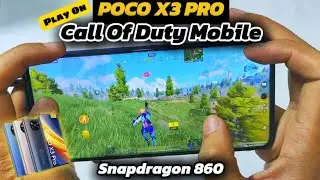POCO X3 PRO Play On Call Of Duty Mobile Modern Warfare | Handcam