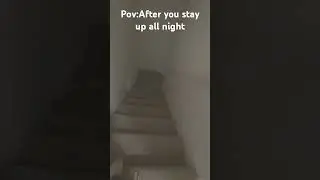 when you stay up all night