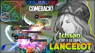 New Unlimited Puncture King?! Ichsan. Top 1 Global Lancelot ~ Mobile Legends