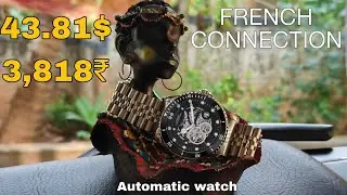 French Connection Automatic Skeleton Watch Unboxing & Review | Myntra@frenchconnectionwatchesind7766