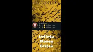 Civilization 5 Infinite Gold Glitch is Broken! | #short