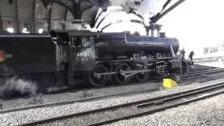 LMS 8F No 48151 On 'The Yorkshire Coast Express' Railtour (1Z94) At York - 3rd April 2013
