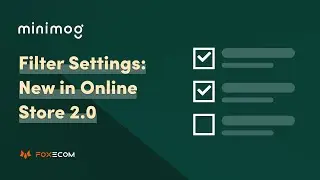 How to Set Up Filter Settings 2.0 for your Shopify store | Minimog theme Shopify tutorial