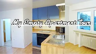 MY GERMANY EMPTY APARTMENT TOUR | MINI APARTMENT