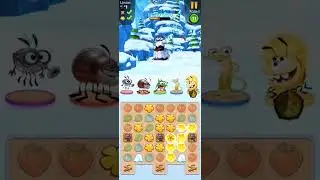 Best Fiends, 23 уровень, прохождение (Стена снега)/Best Fiends, level 23, walkthrough (Wall of Snow)