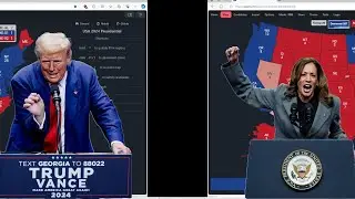 2024 Election Map Comparison States And Polls