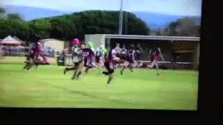 Adrian Armao rugby league try under 12