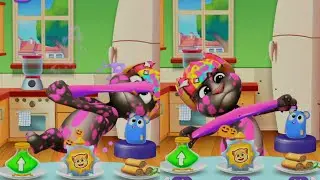 Talking Tom Be Like This 😂🔥, Talking Tom&rsquo;s Craziest Slime Accident #mytalkingtom2 #game